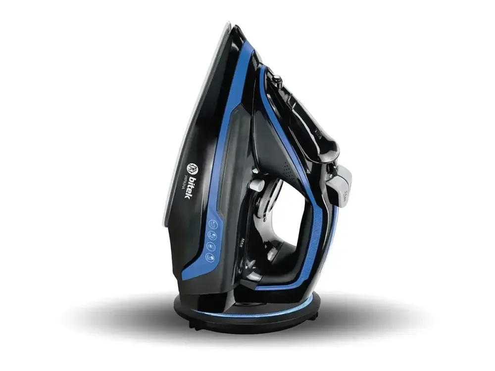 Праска парова бездротова з керамічною підошвою 3000Вт BITEK BT-1297B з базою 360 Одеса - фото 4