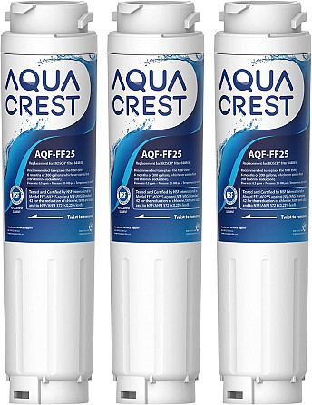 Фильтр для воды AQUACREST AQF-FF25 в холодильниках Bosch UltraClarity Neff Gaggenau Rangemaster Haie Днепр - изображение 1