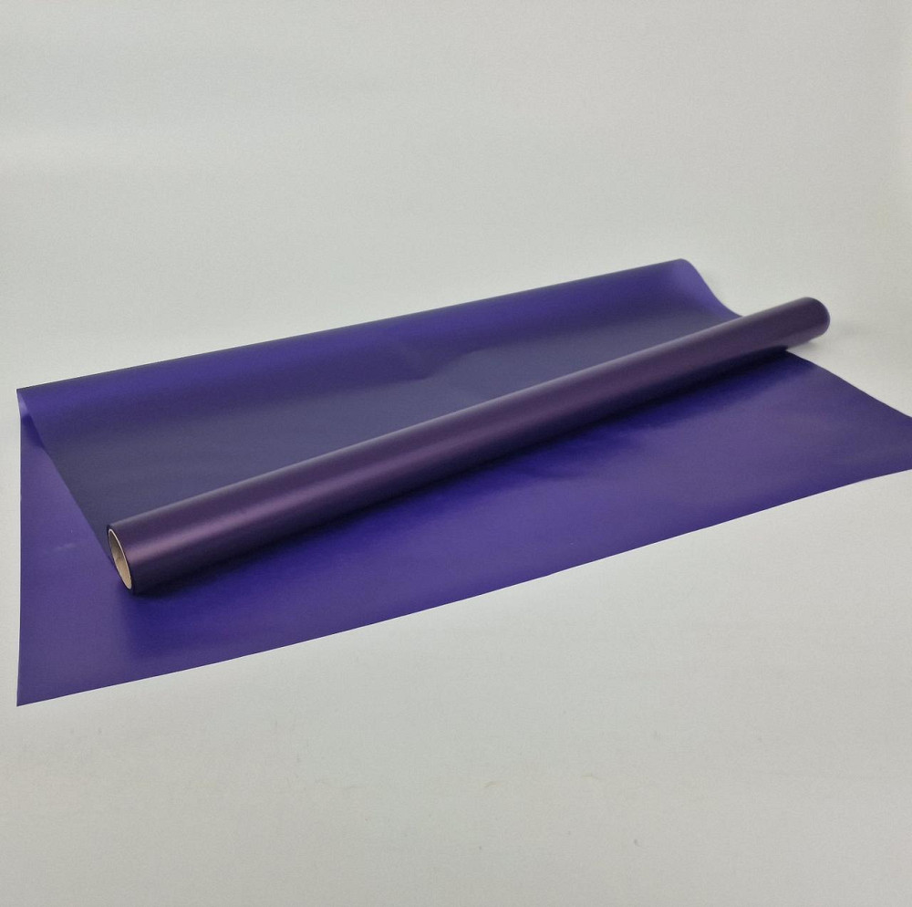 Рулон 10 м тонированый матовый (7) пленка для цветов (h660) №20 Фиолетовый (1 шт) Харьков - изображение 1
