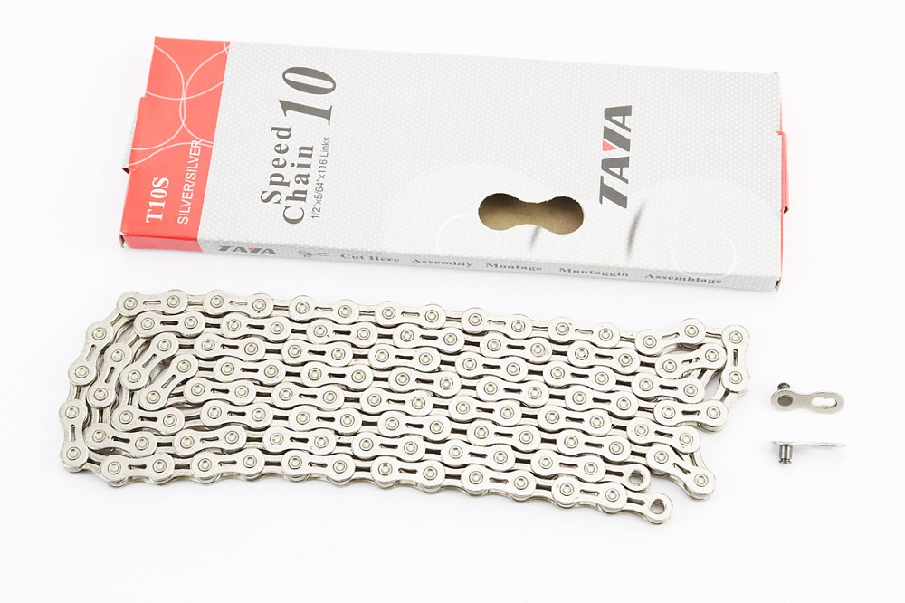 Ланцюг приводний 1/2х5/64х116L 10 швидкостей, сріблястий T10S Київ - фото 1