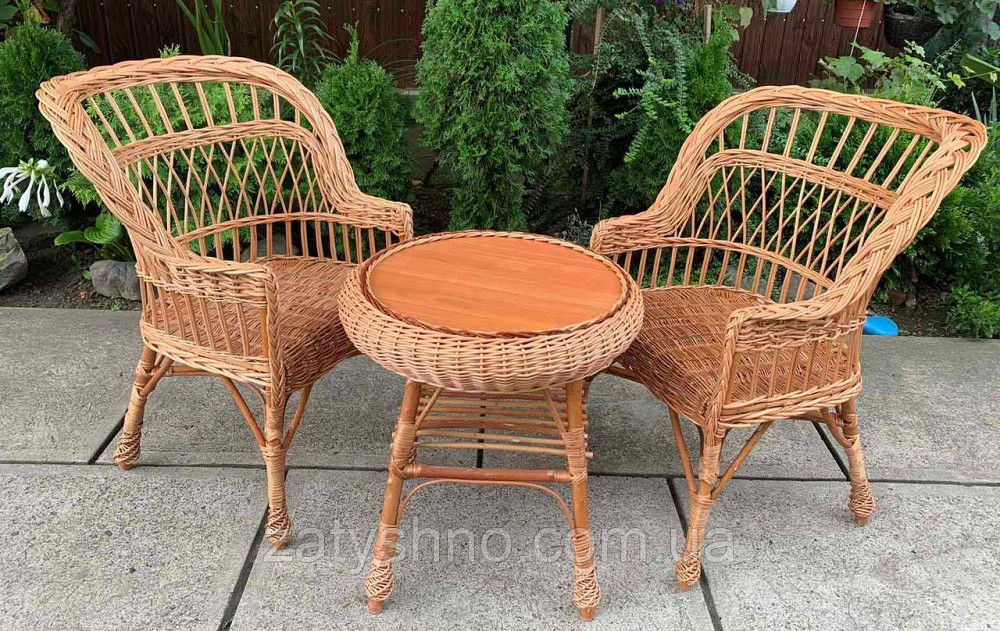 Плетеный набор мебели на балкон Киев - изображение 10