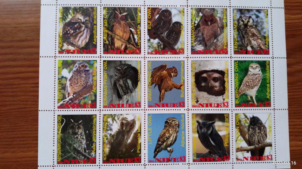 Марки. Фауна. Блок. 2014 год (Д-2) Полтава - изображение 1