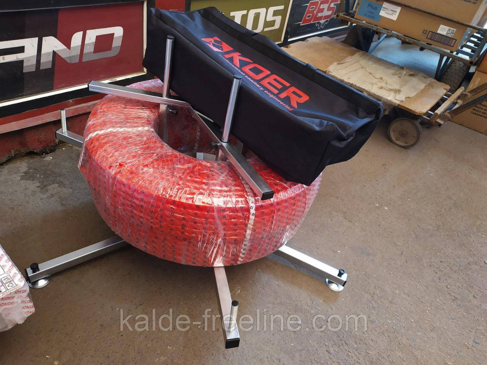 Стойка для размота трубы 