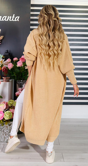 Кардиган  крупной вязки большой размер (50-54) Киев - изображение 10