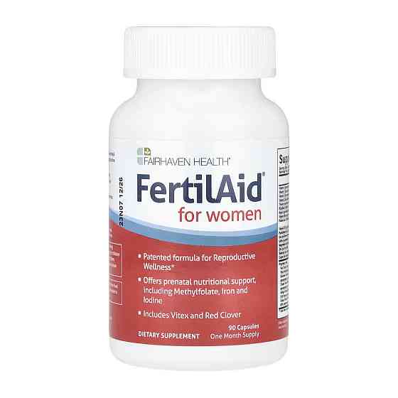Витамины для женщин Fairhaven Health FertilAid Multivitamin For Women 90 капс Киев
