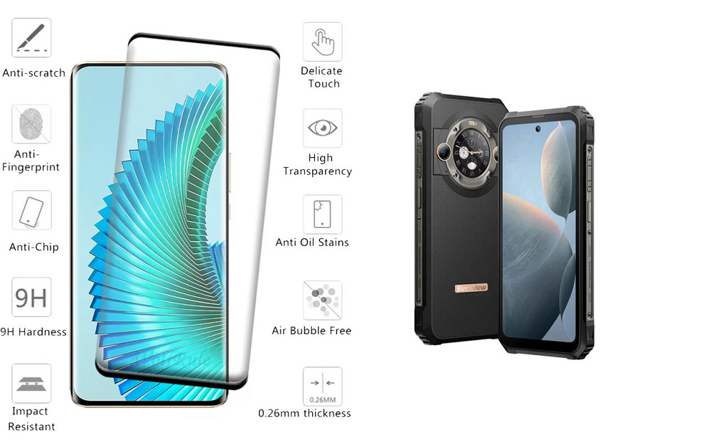 Защитное стекло HyperGlass Pro для Blackview BL9000, BL9000 Pro – максимальная чувствительность и защита Киев - изображение 2