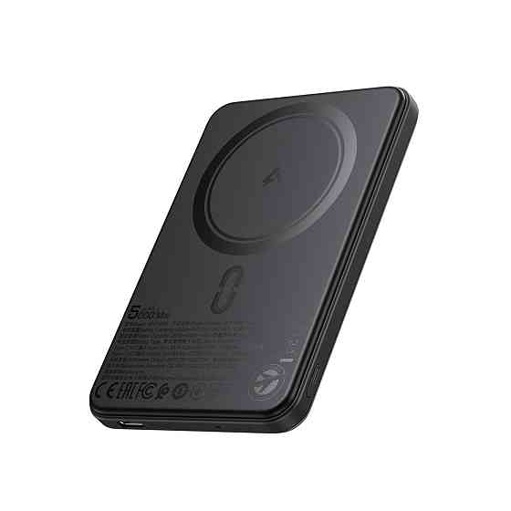 Павербанк 5000 mAh ACEFAST M30-5000 PD20W швидка зарядка магнітний кабель у комплекті чорний power bank повербанк Одеса