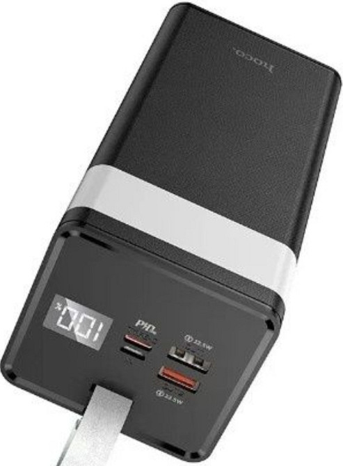 Powerbank с быстрой зарядкой и фонарем HOCO LED J86A 50000mAh. Киев - изображение 3