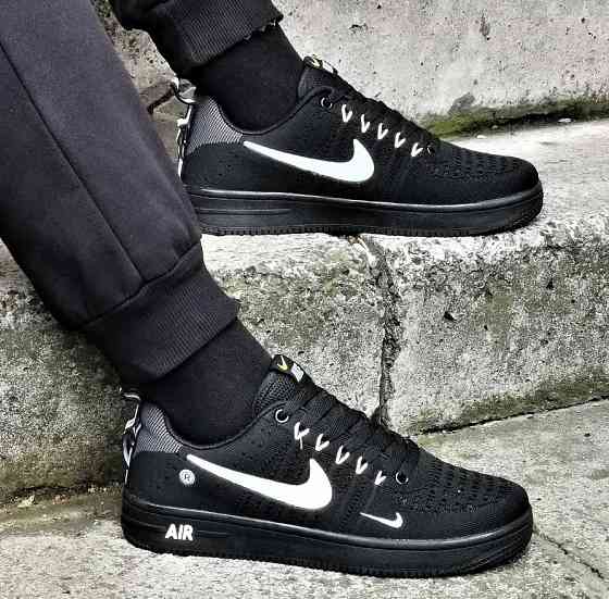 Кросівки Nike Force Чорні Чоловічі Форси Найк (розміри: 40,41,42,43) Дніпро