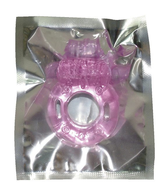 Ерекційне кільце з вібрацією Vibro-Cock Ring "One Time" Sex Aura Київ - фото 7