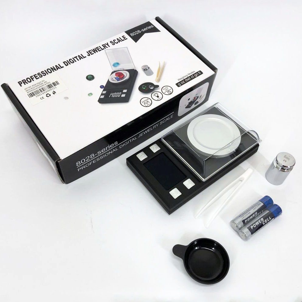 Електронні ваги для золота 8028, Ваги для вимірювання ваги коштовностей Електронні грамові JW-40 Львів - фото 4