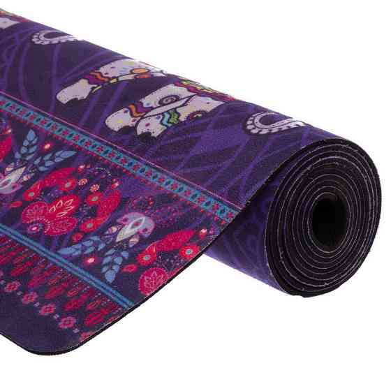 Килимок для йоги замшевий Record 5662-54 Київ