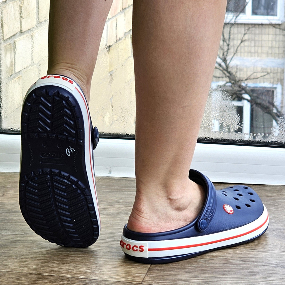 Жіночі Крокси Сині капці CROCS Шльопанці (розміри: 34,36) Дніпро - фото 6