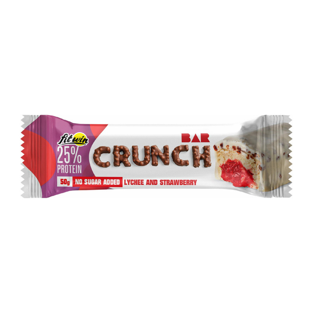 Crunch Bar - 12x50g Lychee and Strawberry Киев - изображение 1