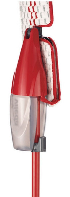 Швабра для влажной уборки с вращающуюся головкой и распылителем 600 мл Vileda 