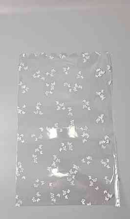 Пакет із малюнком для пакування подарунків (30*50) No393 (4) (ажурний) "Метелик" (100 шт.) Харків