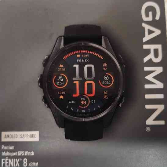Смарт -Часы Garmin Fenix 8 Amoled Sapphire (нові), 43 мм. Киев