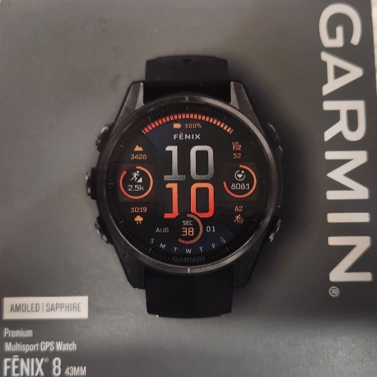Смарт -Часы Garmin Fenix 8 Amoled Sapphire (нові), 43 мм. Киев - изображение 2