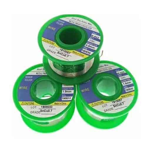 Бессвинцовый припой с флюсом, 50 г, 0.6 мм для пайки Киев