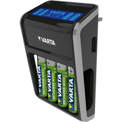 Зарядное устройство для аккумуляторов Varta LCD PLUG CHARGER +4*AA 2100 mAh (57687101441) Винница - изображение 3