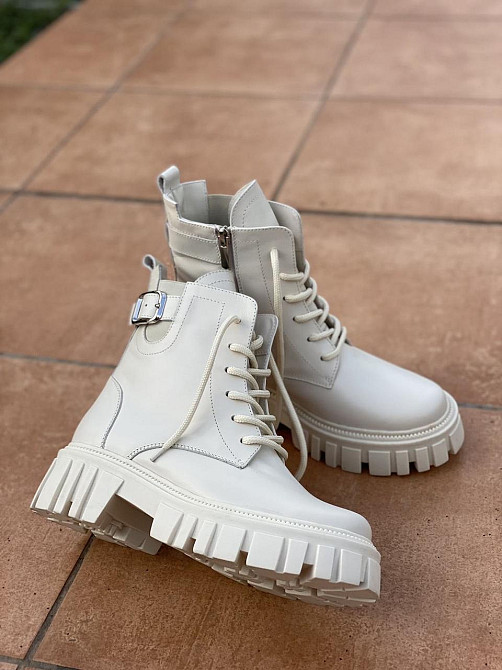 Без бренда Черевики жіночі M.KRAFT 21-153 бежеві (зима, шкіра натуральна) (4837) 35 Коломыя - изображение 3