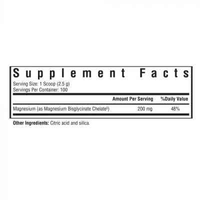 Мінерали Seeking Health Магній гліцинат у порошку, 200 мг, Magnesium Glycinate Powder, 187,5 гр (SKH-52999) Вінниця