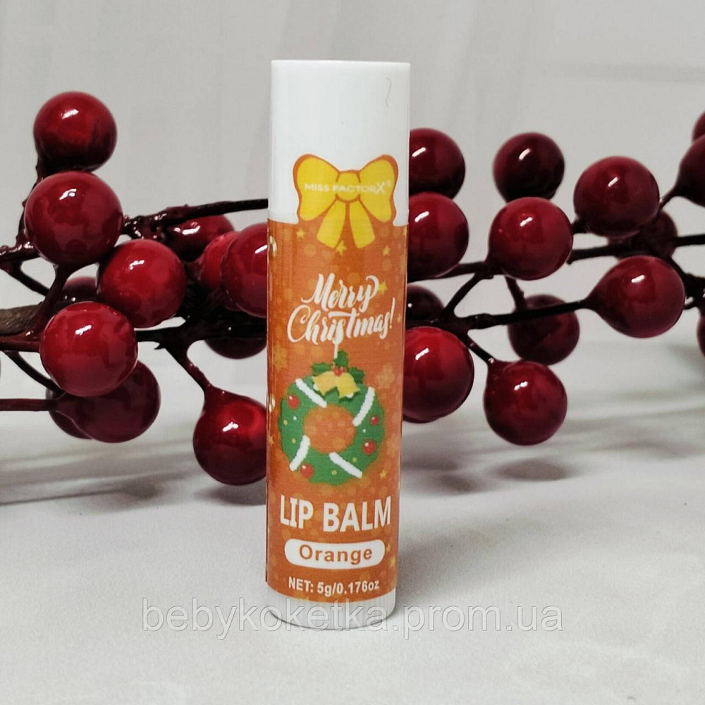 Дитячий бальзам для губ з ароматом апельсина Miss FactorX 5г. Львів - фото 1