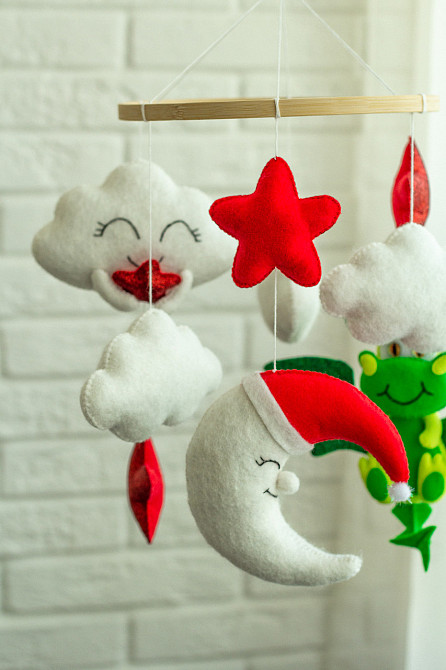 Дитячий мобіль на ліжечко «Дракон» Київ - фото 5