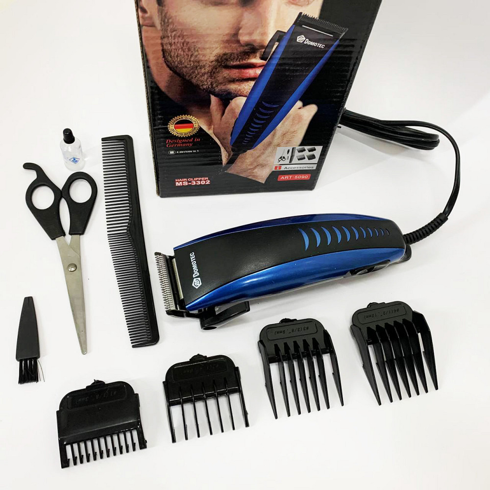 Универсальный тример для стрижки и бритья, Триммер с насадками разной длины, Електромашинка для стрижки HQ-45 Львов - изображение 2