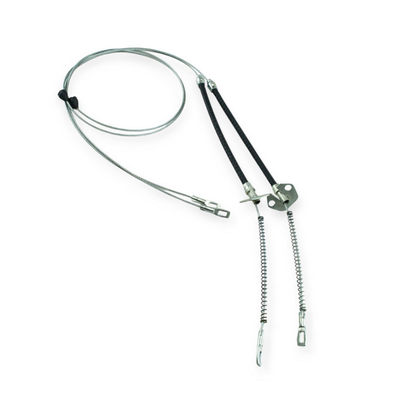 Трос ручного гальма ГАЗ 2401 (к-кт 2 шт) Мукачево - фото 1