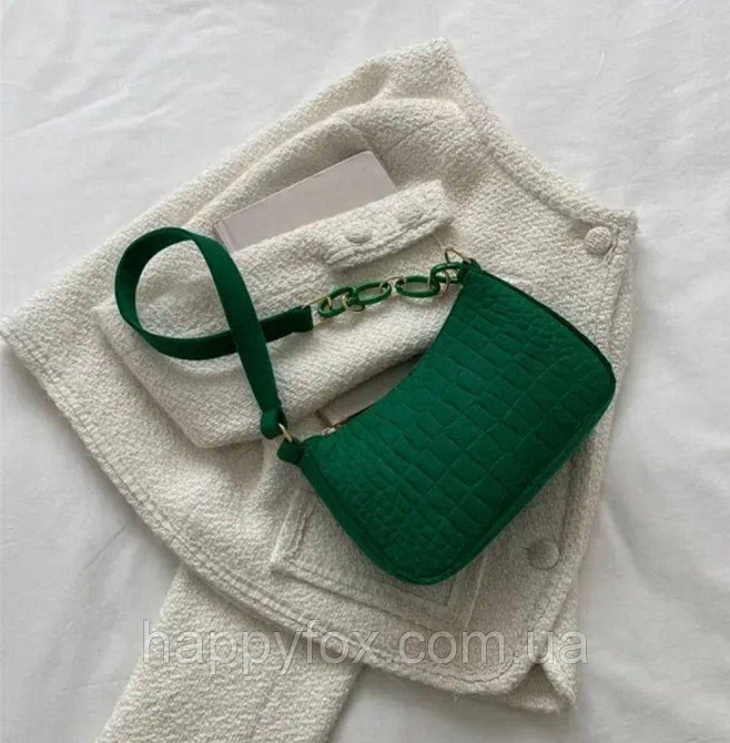 Модна жіноча сумочка на плечі з екошкіри. Львів - фото 1