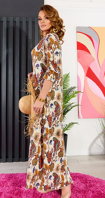 Стильное длинное платье (52) Киев - изображение 2