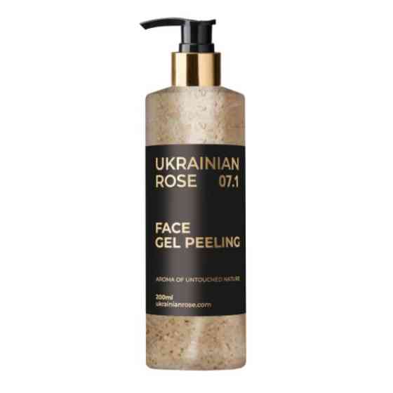 Гель-пилинг для лица с морским коллагеном Ukrainian Rose 200 мл Киев