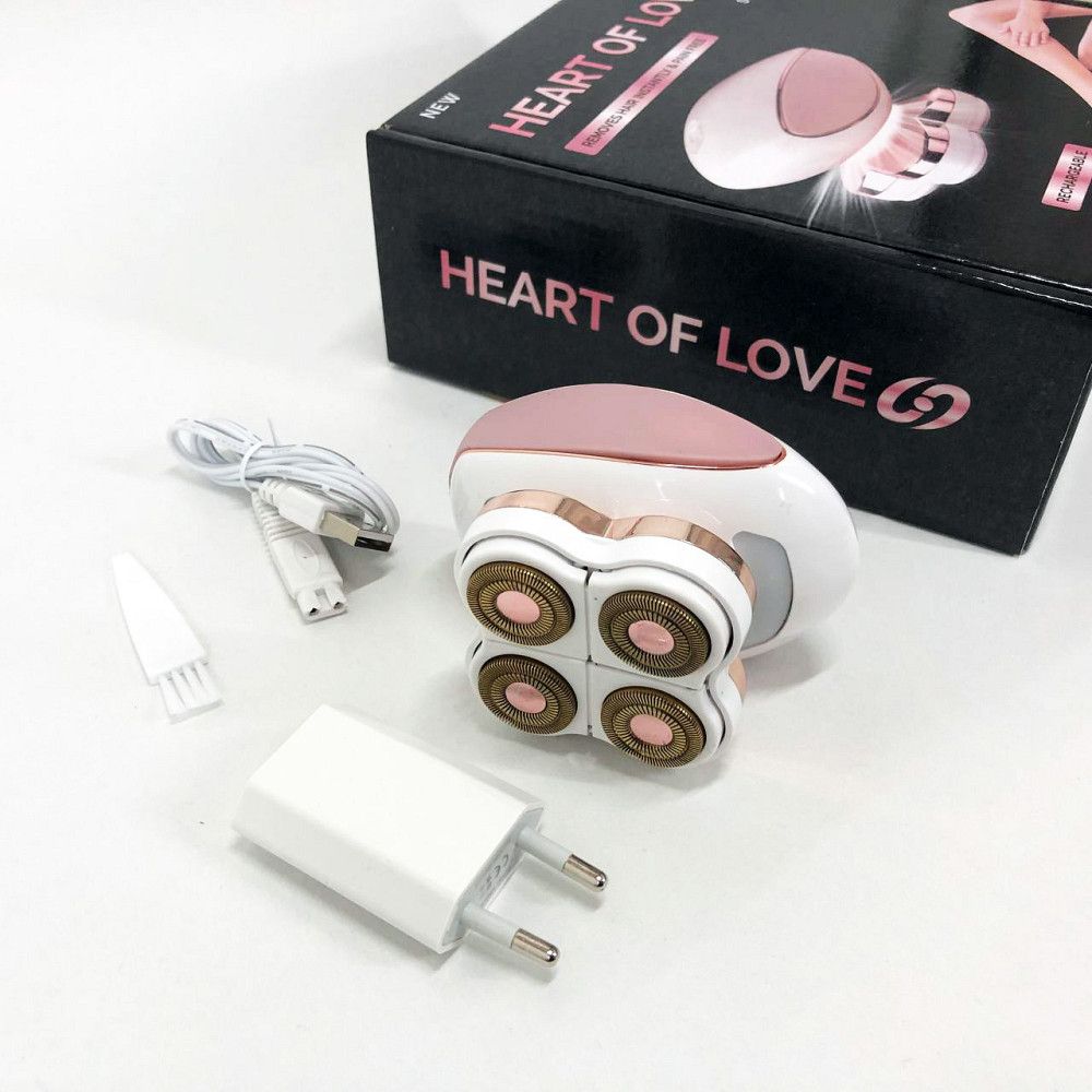 Женский триммер для эпиляции бикини, Депилятор для ног и бикини Бритва депиляции 3 в 1 CA-42 Львов - изображение 4