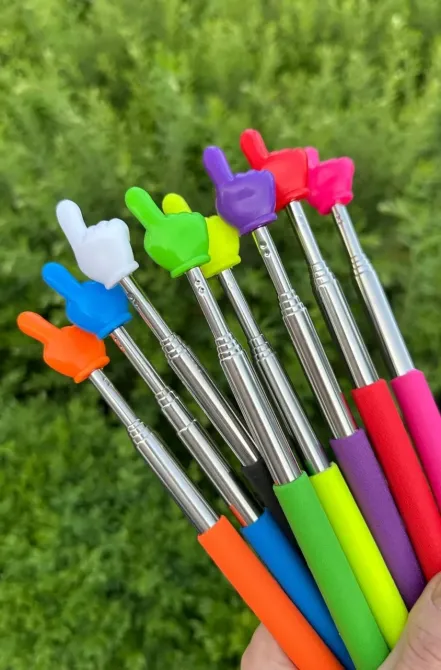 Телескопическая указка Палец 21–69 см складная указка для учителей, тренеров и игр с детьми Одесса - изображение 7