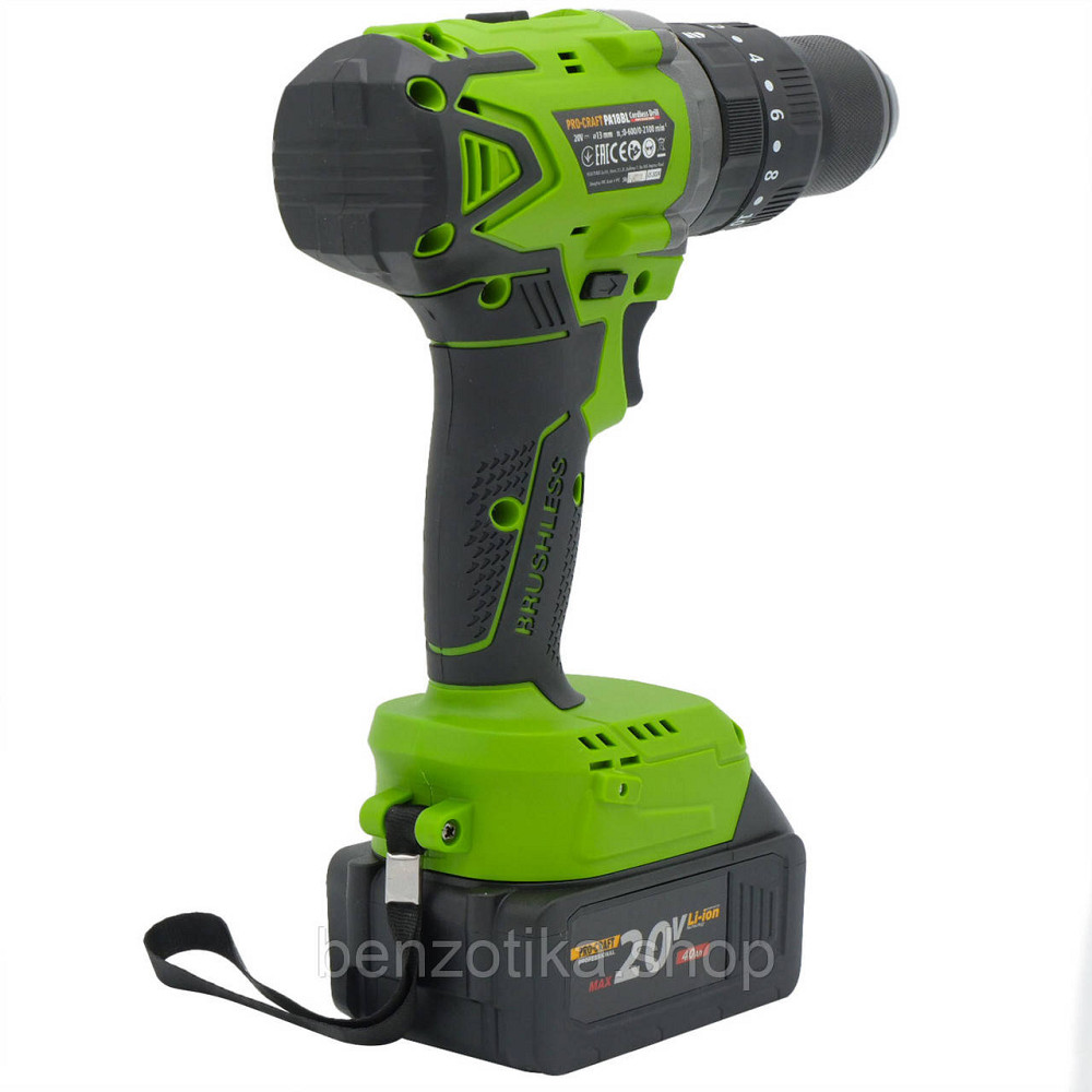 Шурупокрут Procraft Industrial PA18BL Extra (2 акб) Київ - фото 7