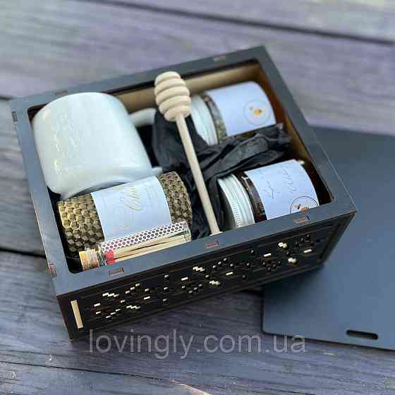 Крафтовий подарунковий набір для чоловіка. Ірпінь