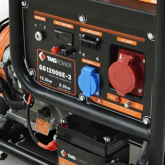 Бензиновий генератор TMG Power GG12000E-3 максимальна потужність 10 кВт Киев
