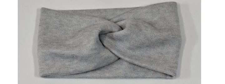 Пов'язка жіноча з ангорки сіра Київ - фото 1