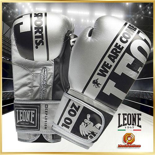 Рукавички боксерські для боксу та єдиноборств із натуральної шкіри професійні оригінальні Leone 12 унцій Київ - фото 1