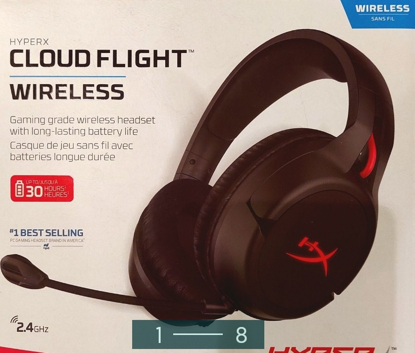 Наушники Беспроводные Игровые: Hyper X Cloud Flight Киев - изображение 3