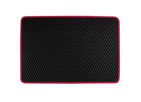 EVA килимок EKOSTAR килимок придверний  60x90 см ромб сірий чорний кант Київ