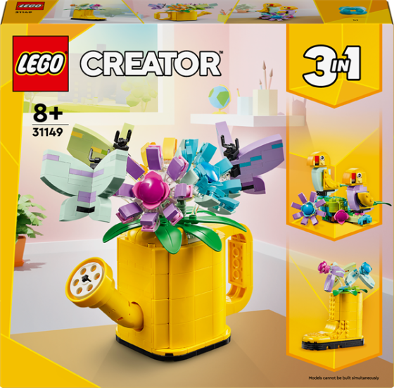 Конструктор LEGO Creator Квіти в лійці 420 деталей (31149) Харків