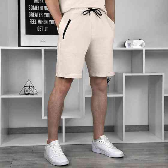 Кремові шорти для чоловіків весна/літо Pobedov Griz Київ