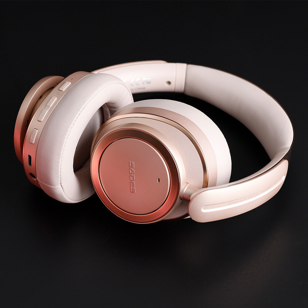 Гарнітура Sades SA-208 Builder Golden/Pink (sa208gp) Золотистий Харьков - изображение 3