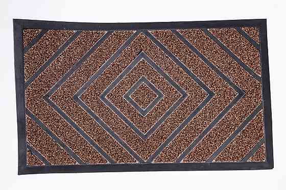 Yiwu Килимок протиковзкий ПВХ з рельєфним малюнком 75×45 см коричневий HP-47-3BR Київ