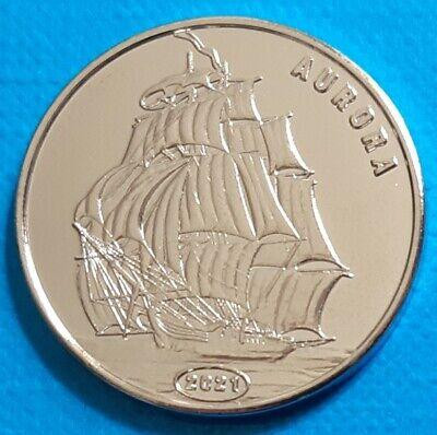 Острів Флорес 1 долар 2021 UNC Аурона Полтава - фото 1