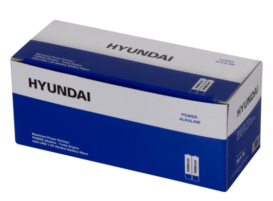 Батарейка Hyundai LR03 AAA Shrink 2 Alkaline (6793733) Київ