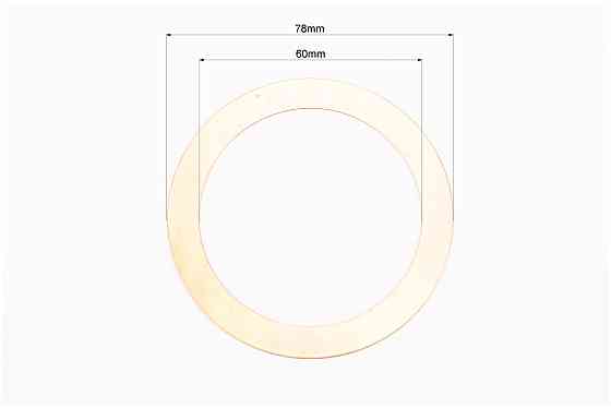 Прокладка головки циліндра 12V, к-кт 2шт, (мідь) Київ