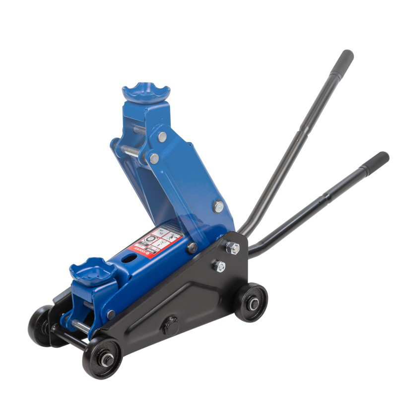 Домкрат підкатний 2,5т (h min 140мм, h max 395мм) гідравлічний "Компакт" для кросоверів та мікроавто Одеса - фото 2